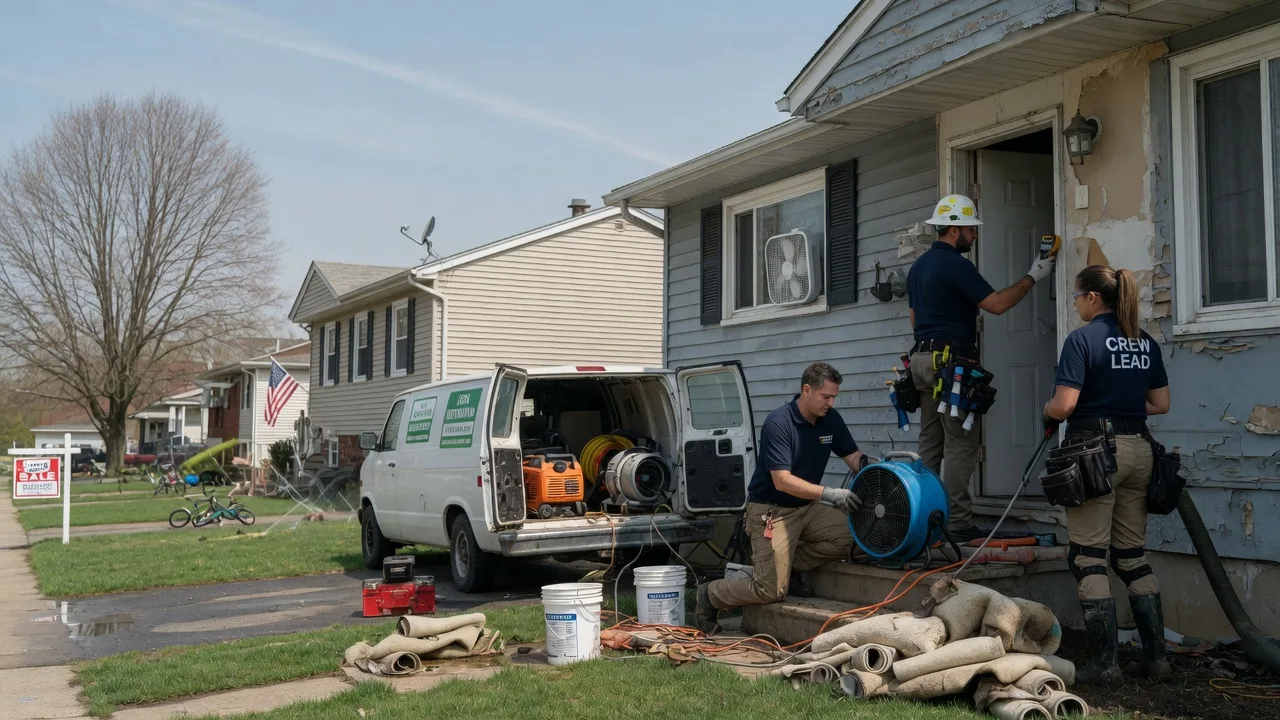 Flood Cleanup in Elwood, NJ near me