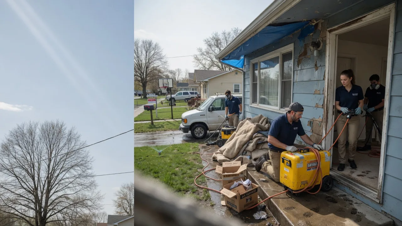 Basement Flood Cleanup in Elwood, NJ near me